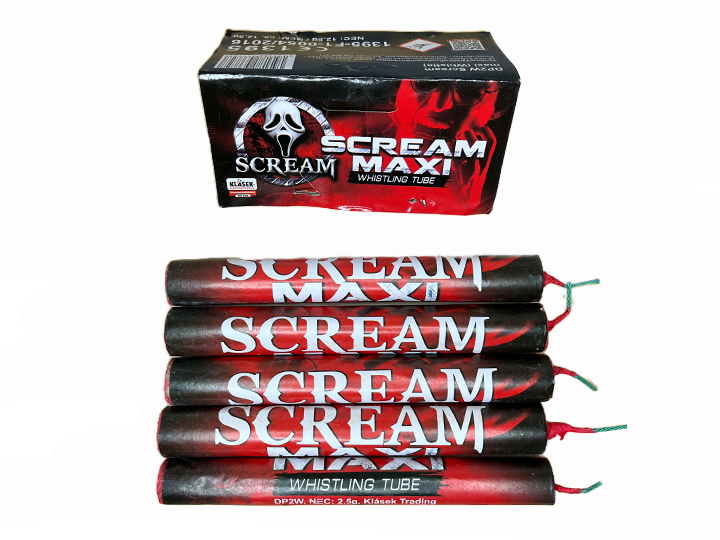 SS25SC Scream single shot | Klasek pyrotechnics - YouTube
