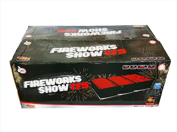 Fireworks show 175 lövés / multikaliberű