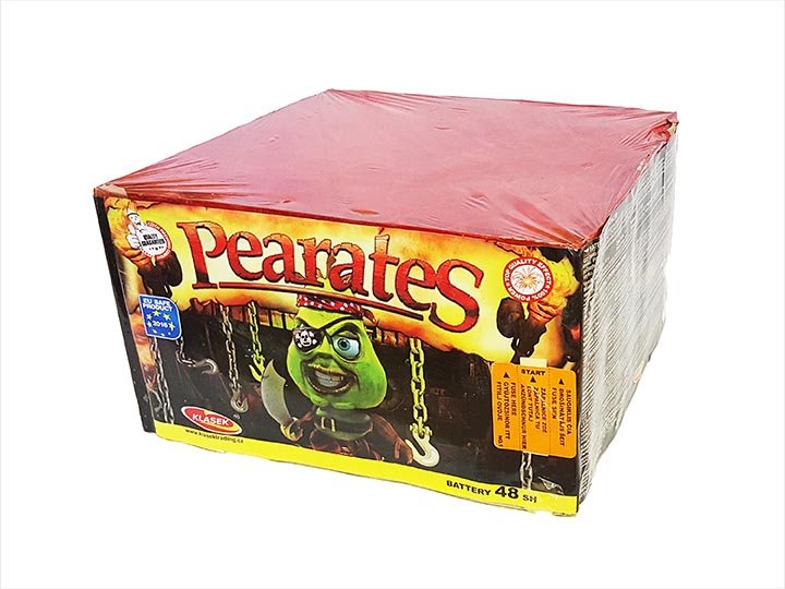 Pearates 48 lövés / 25 mm egyenes ferde mozsár