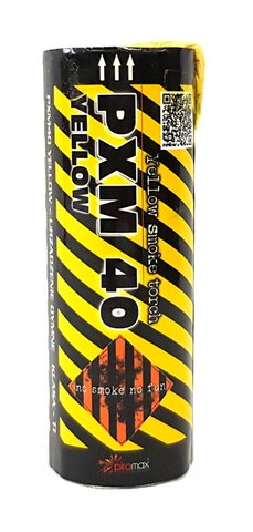 Füstbomba PXM40 sárga