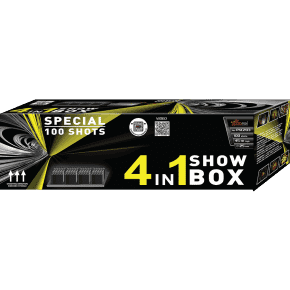 Show Box 4 az 1-ben 100 lövés / 25 mm