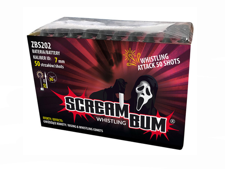Scream Bum Whistling Attack 50 lövés