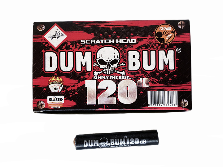 Dum Bum 120 dörzsfejes 10db