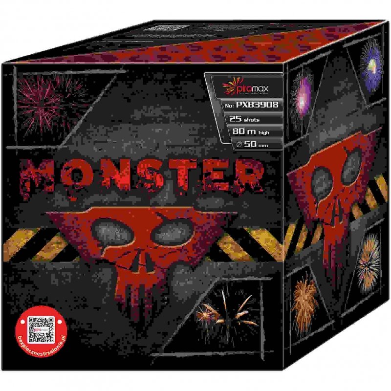 Monster 25 lövés / 50mm