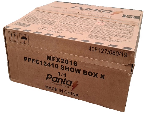 Show Box X. 124 lövés / 25mm