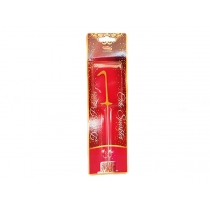 Csillagszóró 12cm szám (1) alakú forma